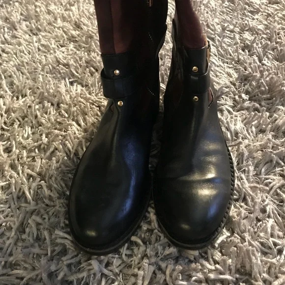 Vince Camuto Boots Riding Knee Flavion 2 Tone 7.5 - Picture 6 of 8